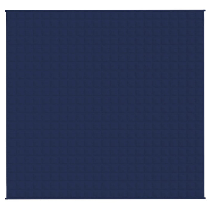 Coperta Ponderata Blu 220x235 cm 11 kg Tessuto