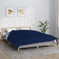 Coperta Ponderata Blu 220x235 cm 15 kg Tessuto 350747