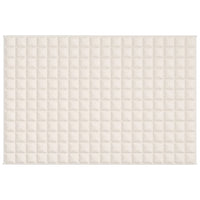 Coperta Ponderata Crema Chiaro 120x180 cm 5 kg Tessuto 350752