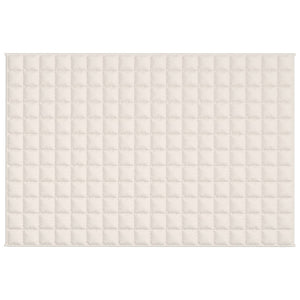 Coperta Ponderata Crema Chiaro 120x180 cm 9 kg Tessuto cod mxl 66975