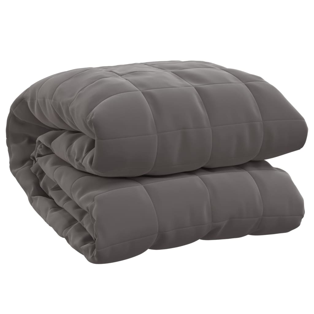 Coperta Ponderata Grigia 200x200 cm 9 kg Tessutocod mxl 73322