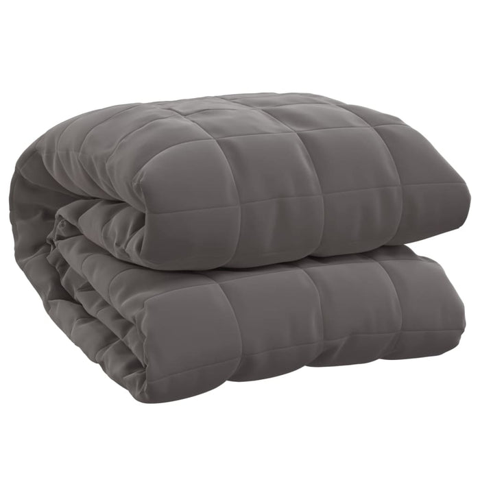 Coperta Ponderata Grigia 220x260 cm 15 kg Tessuto cod mxl 68444