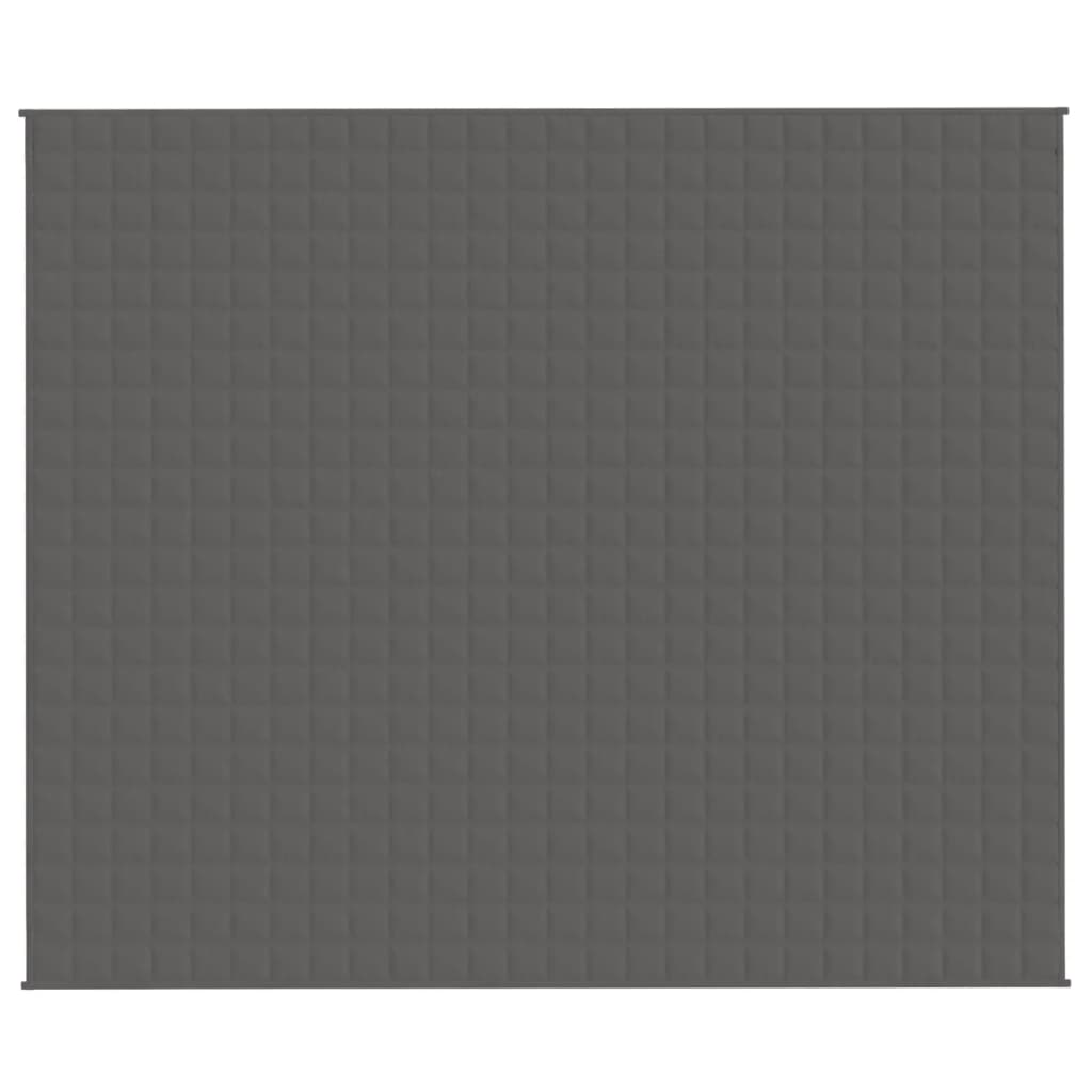 Coperta Ponderata Grigia 220x260 cm 15 kg Tessuto cod mxl 68444