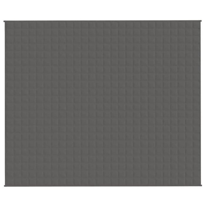 Coperta Ponderata Grigia 220x260 cm 15 kg Tessuto cod mxl 68444