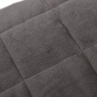 Coperta Ponderata Grigia 220x260 cm 15 kg Tessuto cod mxl 68444