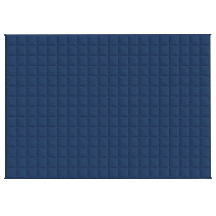 Coperta Ponderata Blu 138x200 cm 10 kg Tessuto