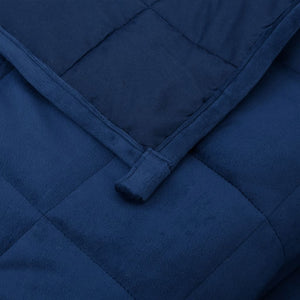 Coperta Ponderata Blu 150x200 cm 7 kg Tessuto