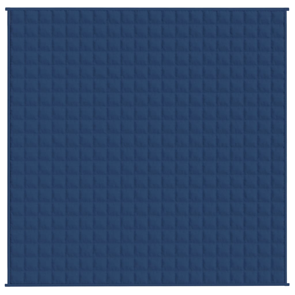 Coperta Ponderata Blu 200x200 cm 13 kg Tessuto cod mxl 68433