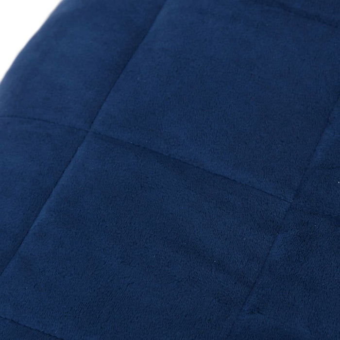 Coperta Ponderata Blu 200x200 cm 13 kg Tessuto cod mxl 68433