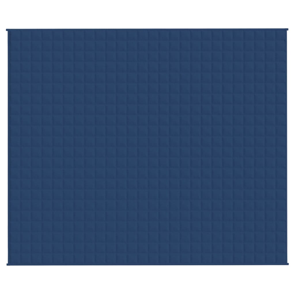 Coperta Ponderata Blu 220x260 cm 11 kg Tessuto 350802