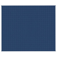 Coperta Ponderata Blu 220x260 cm 11 kg Tessuto 350802