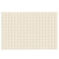 Coperta Ponderata Crema Chiaro 120x180 cm 5 kg Tessuto cod mxl 70599