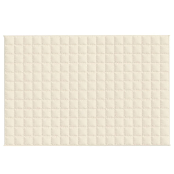 Coperta Ponderata Crema Chiaro 120x180 cm 5 kg Tessuto cod mxl 70599