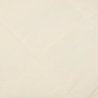 Coperta Ponderata Crema Chiaro 120x180 cm 5 kg Tessuto cod mxl 70599