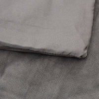 Coperta Ponderata con Copertura Grigia 150x200 cm 7 kg Tessuto cod mxl 76905