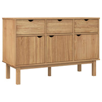 Credenza 114x43x73,5 cm in Legno Massello di Pino