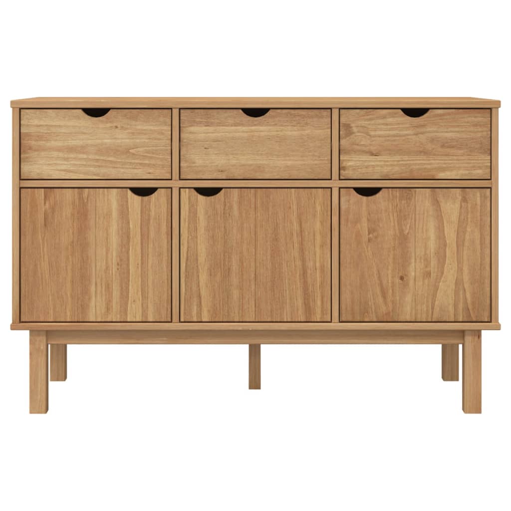 Credenza 114x43x73,5 cm in Legno Massello di Pino