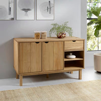 Credenza OTTA 114x43x73,5 cm in Legno Massello di Pino 351300