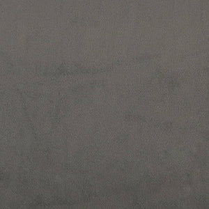 Testiere 2 pz Grigio Scuro 100x5x78/88 cm in Velluto 351246