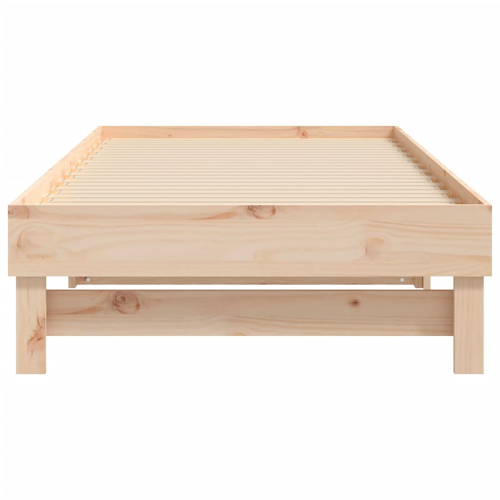 Dormeuse Estraibile 2x(90x190) cm Legno Massello di Pino cod mxl 56088