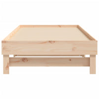 Dormeuse Estraibile 2x(90x190) cm Legno Massello di Pino cod mxl 56088