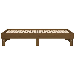 Dormeuse Estraibile Ambra 2x(90x190) cm Legno Massello di Pino 823392