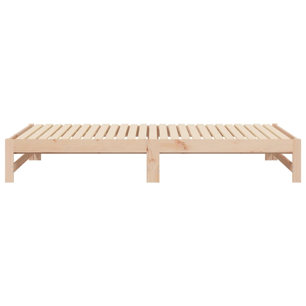 Dormeuse Estraibile 2x(90x200) cm Legno Massello di Pino cod mxl 59086