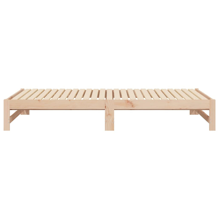 Dormeuse Estraibile 2x(90x200) cm Legno Massello di Pino cod mxl 59086