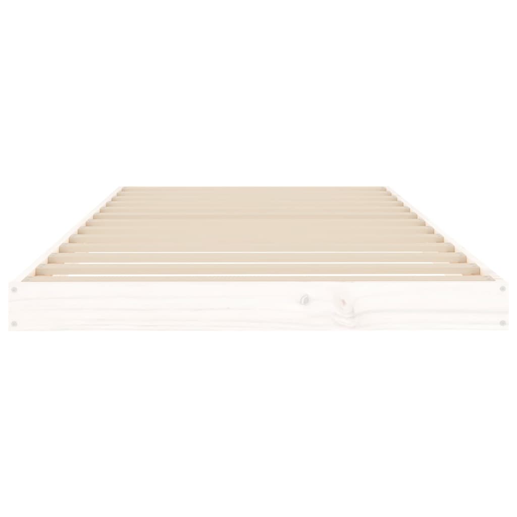 Giroletto Bianco 90x200 cm in Legno Massello di Pino cod mxl 64611