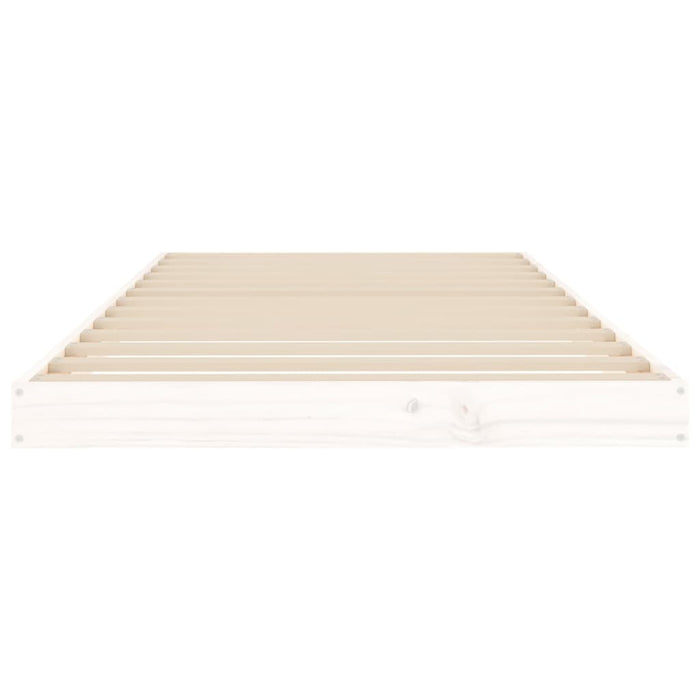 Giroletto Bianco 90x200 cm in Legno Massello di Pino cod mxl 64611