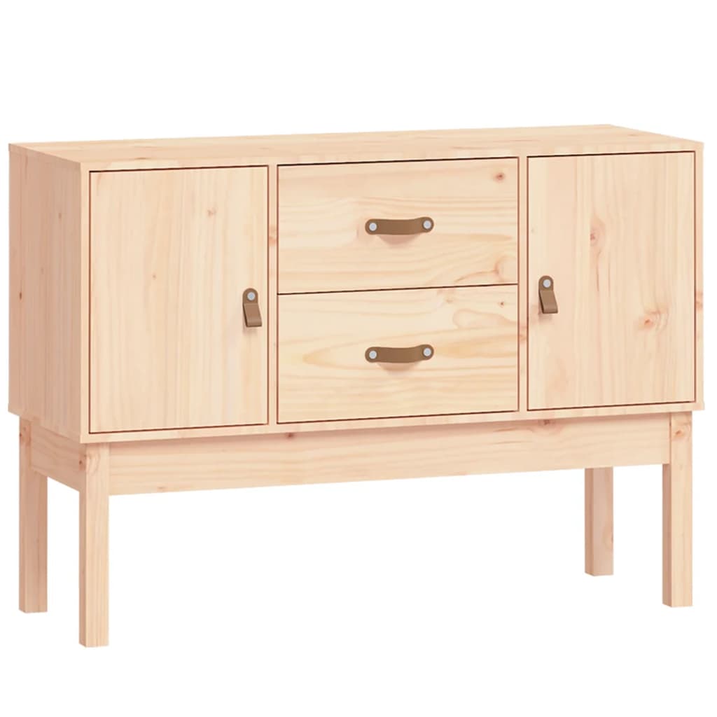 Credenza 110x40x78 cm in Legno Massello di Pino cod mxl 7308