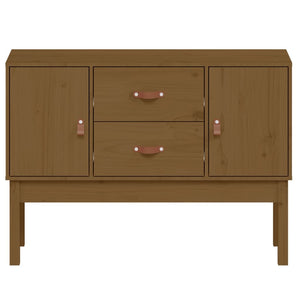 Credenza Miele 110x40x78 cm in Legno Massello di Pino