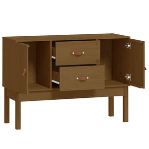 Credenza Miele 110x40x78 cm in Legno Massello di Pino