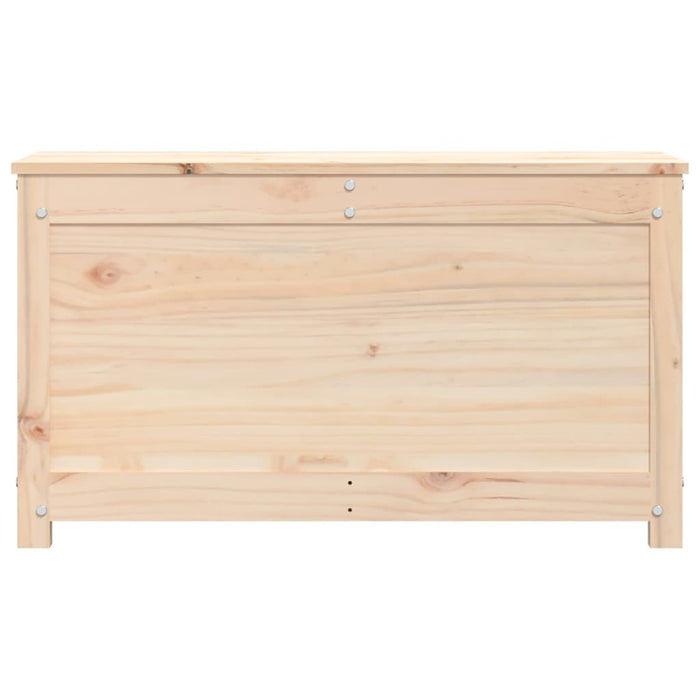 Contenitore Portaoggetti 80x40x45,5cm Legno Massello Pino 823534