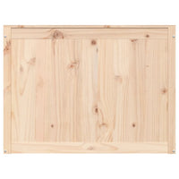 Contenitore per Bucato 88,5x44x66 cm Legno Massello Pino 823569