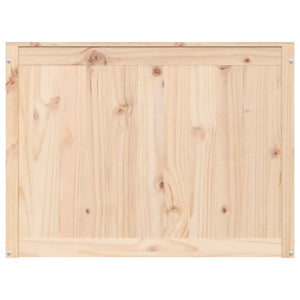 Contenitore per Bucato 88,5x44x66 cm Legno Massello Pino 823569