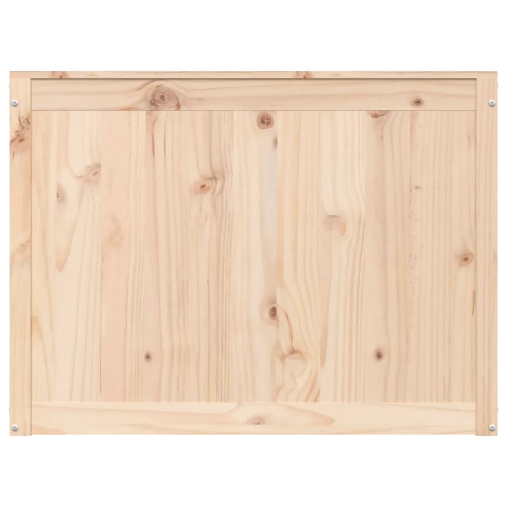 Contenitore per Bucato 88,5x44x66 cm Legno Massello Pino