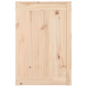 Contenitore per Bucato 88,5x44x66 cm Legno Massello Pino