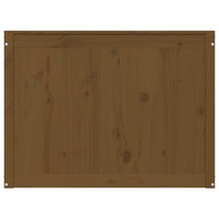 Contenitore per Bucato Miele 88,5x44x66 cm Legno Massello Pino