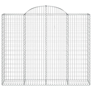 Cesto Gabbione ad Arco 200x50x160/180 cm Ferro Zincatocod mxl 104101