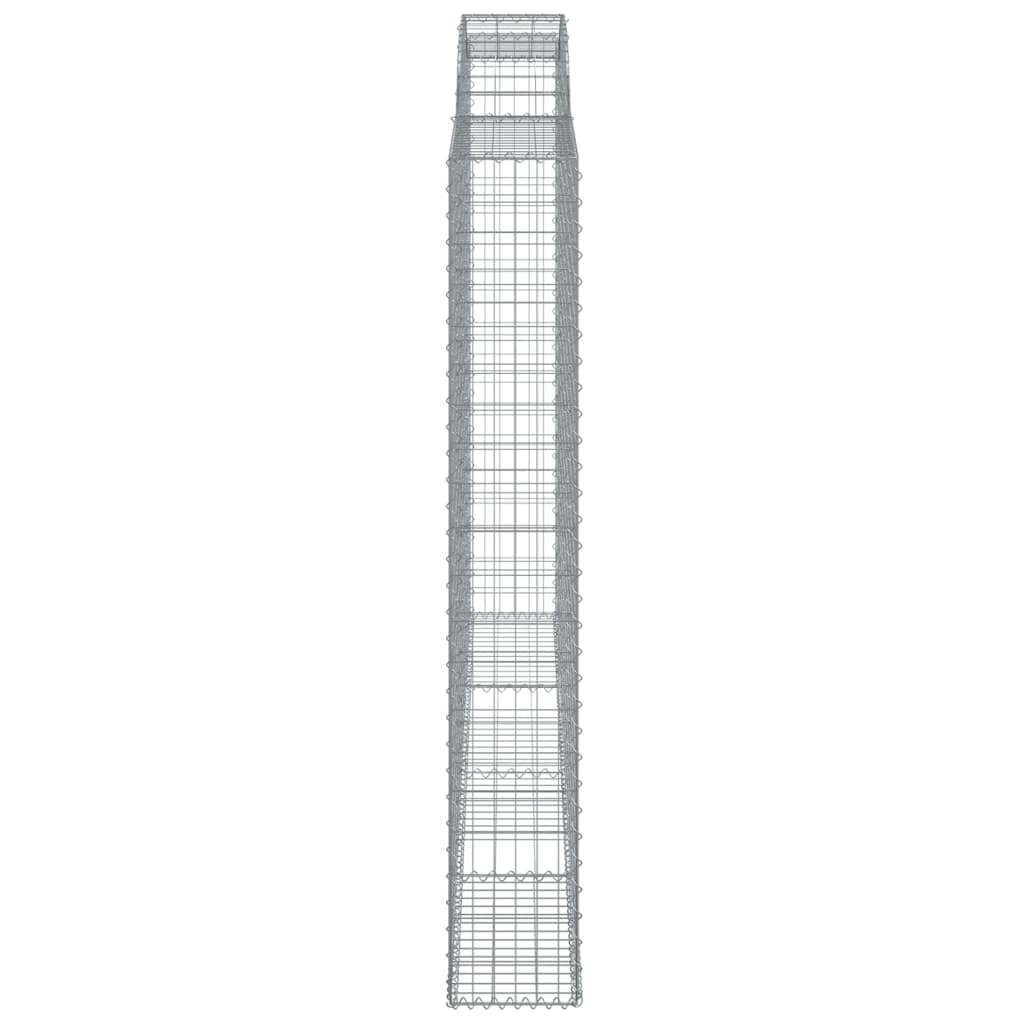 Cesto Gabbione ad Arco 300x30x200/220 cm Ferro Zincato 153510