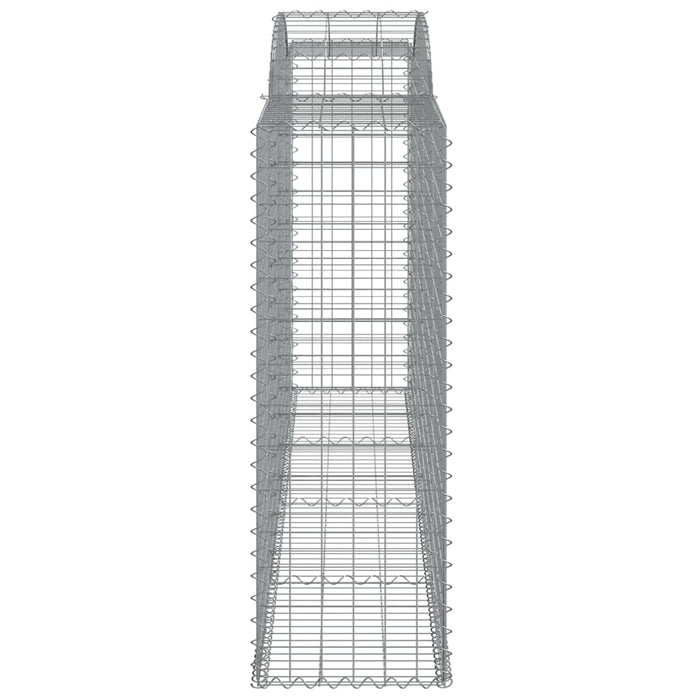 Cesto Gabbione ad Arco 300x50x140/160 cm Ferro Zincato 153517