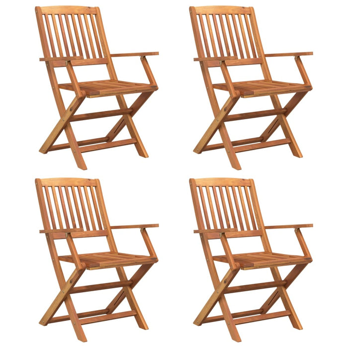 Set da Pranzo per Giardino 5 pz in Legno Massello di Acacia 3152897