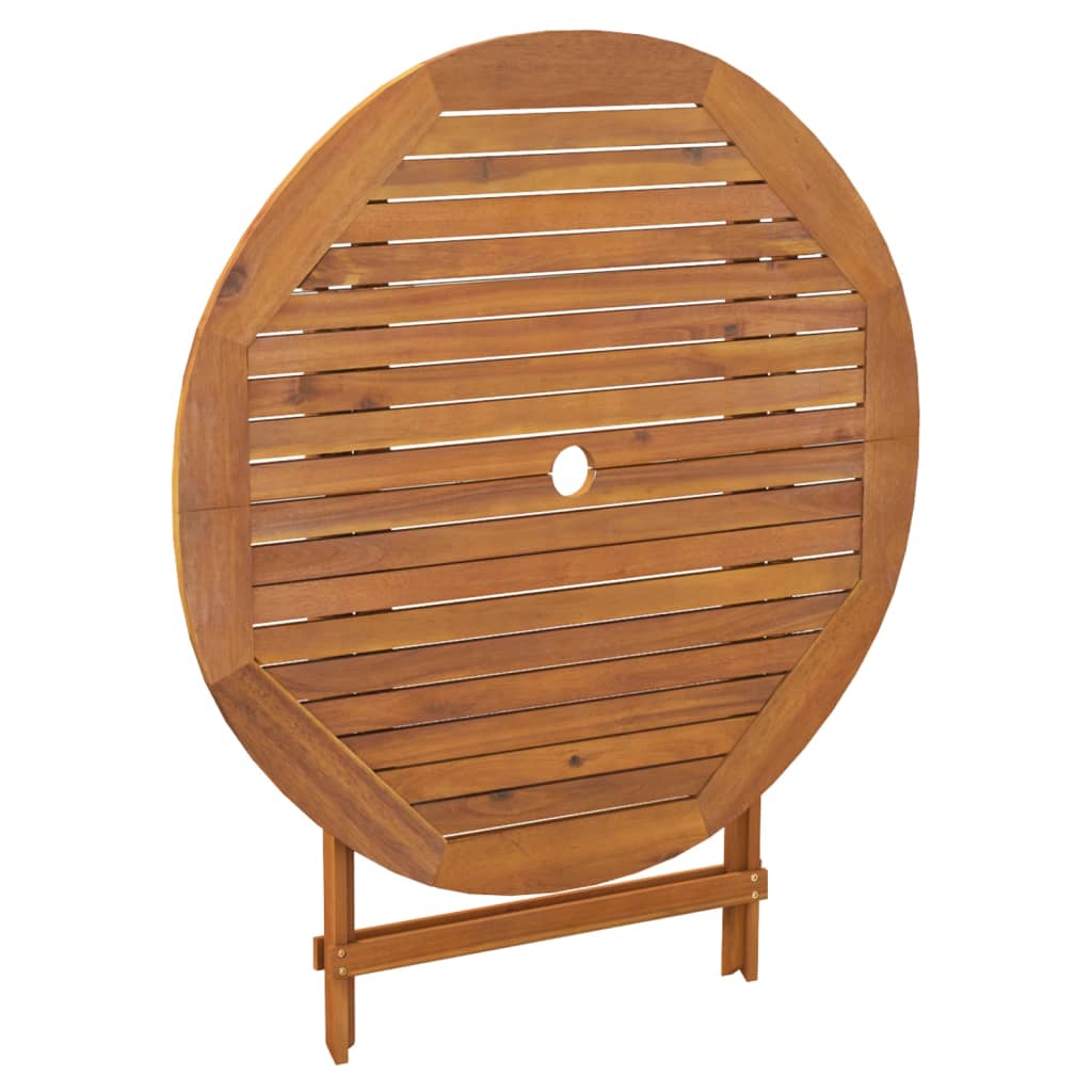 Set da Pranzo per Giardino 5 pz in Legno Massello di Acacia 3152897