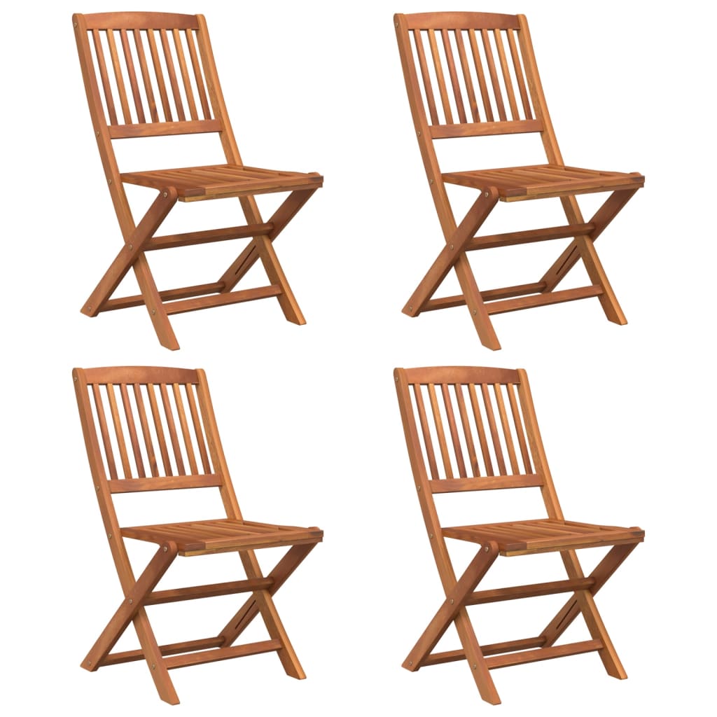 Set da Pranzo per Giardino 5 pz in Legno Massello di Acacia 3152898