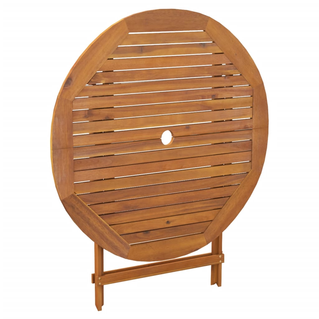 Set da Pranzo per Giardino 5 pz in Legno Massello di Acacia 3152898