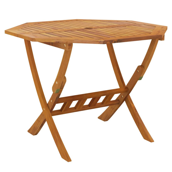 Set da Pranzo per Giardino 5 pz in Legno Massello di Acacia 3152901