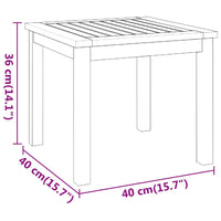 Set Salotto da Giardino Adirondack 3pz Legno Massello di Acacia 3152122