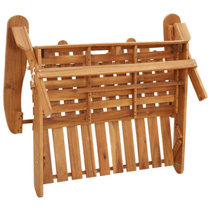 Set Salotto da Giardino Adirondack 4pz Legno Massello di Acacia 3152130