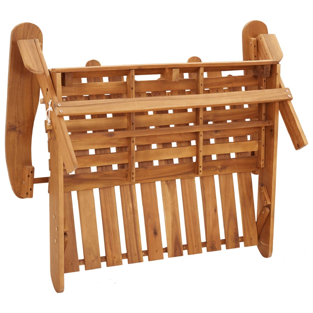 Set Salotto da Giardino Adirondack 4pz Legno Massello di Acacia 3152132